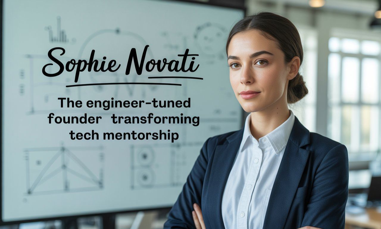 Sophie Novati: The Engineer-Turned-Founder Transforming Tech Mentorship