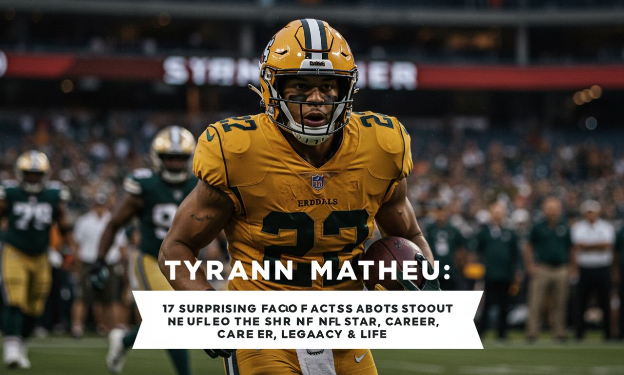 Tyrann Mathieu: 17 Surprising Facts About the NFL Star’s Career, Legacy & Life