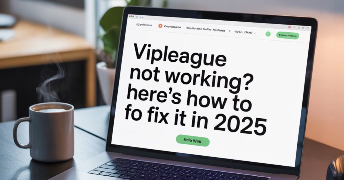 VIPLeague Not Working? Here's How to Fix It in 2025