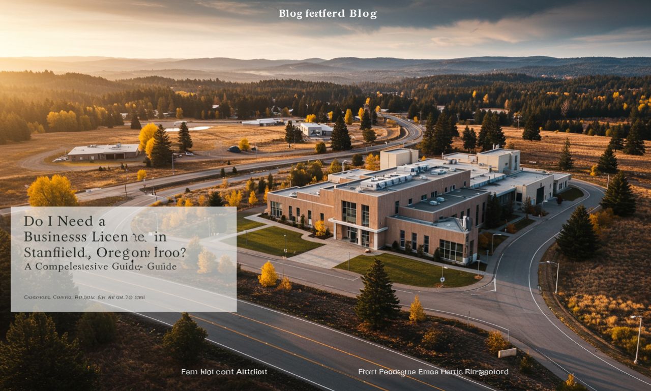 Do I Need a Business License in Stanfield, Oregon? A Comprehensive Guide