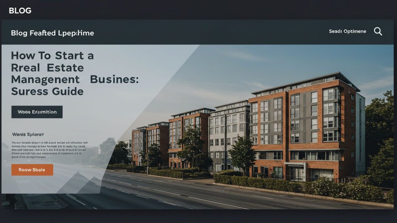 How to Start a Real Estate Management Business: A Step-by-Step Guide