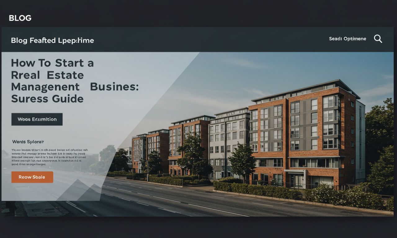 How to Start a Real Estate Management Business: A Step-by-Step Guide