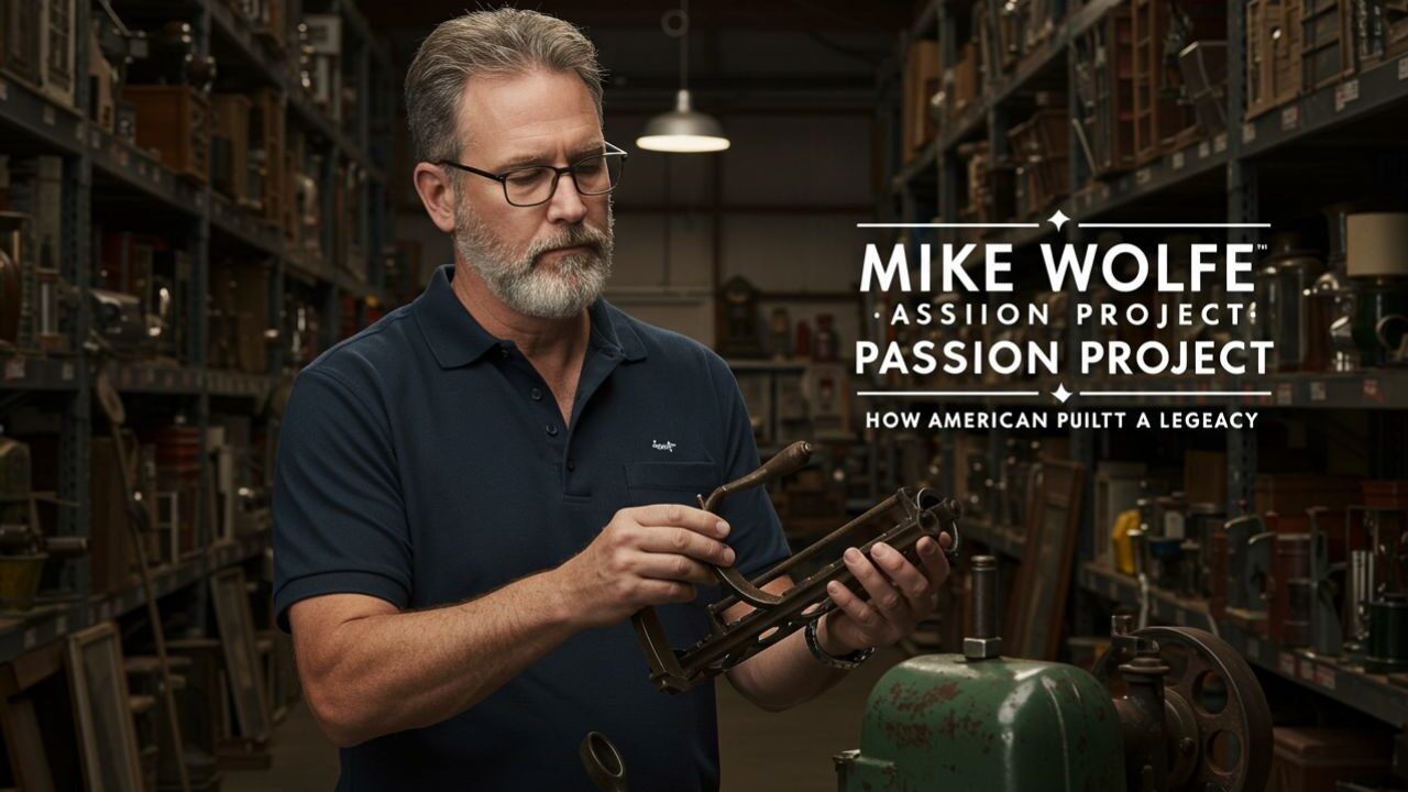 Mike Wolfe’s Passion Project: How One Man Turned a Love for Salvaged Treasures into a Legacy