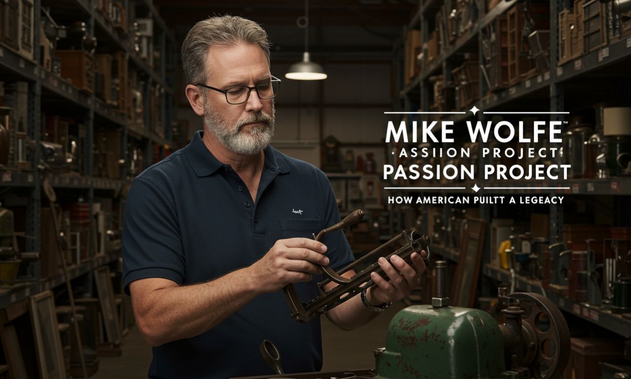 Mike Wolfe Passion Project How American Pickers Built a Legacy