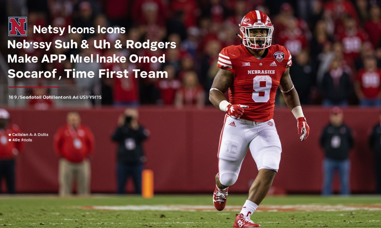 Nebraska Icons Suh & Rodgers Make AP All-Time First Team