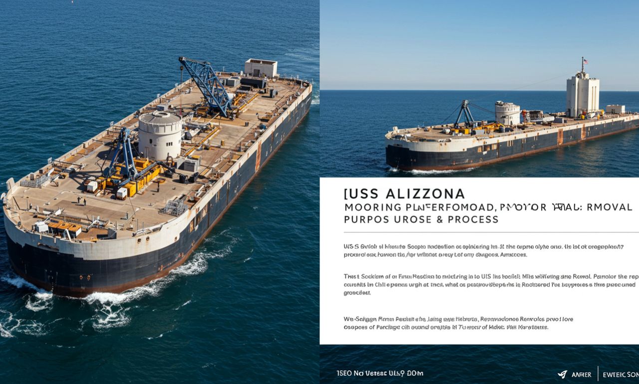 USS Arizona Mooring Platform Removal: Purpose & Process