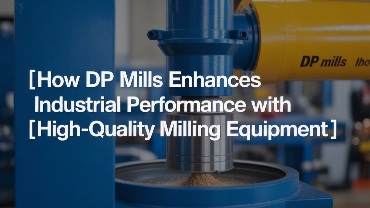How DP Mills Enhances Industrial Performance with High-Quality Milling Equipment